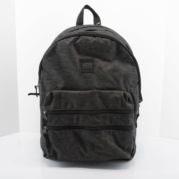 Vans Other - 🔥SALE!🔥 VANS SCHOOLING IT Unisex Backpack School Laptop Bag Grey Zip Pockets